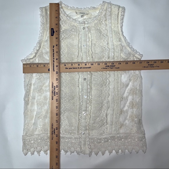 Buckle Freeway Pieced shirt embroidered crochet S - Picture 4 of 8